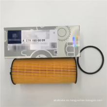 M278 M157 W222 Filtro de aceite de motor para el filtro de aceite de motor Mercedes-Benz GL ML 27818000099